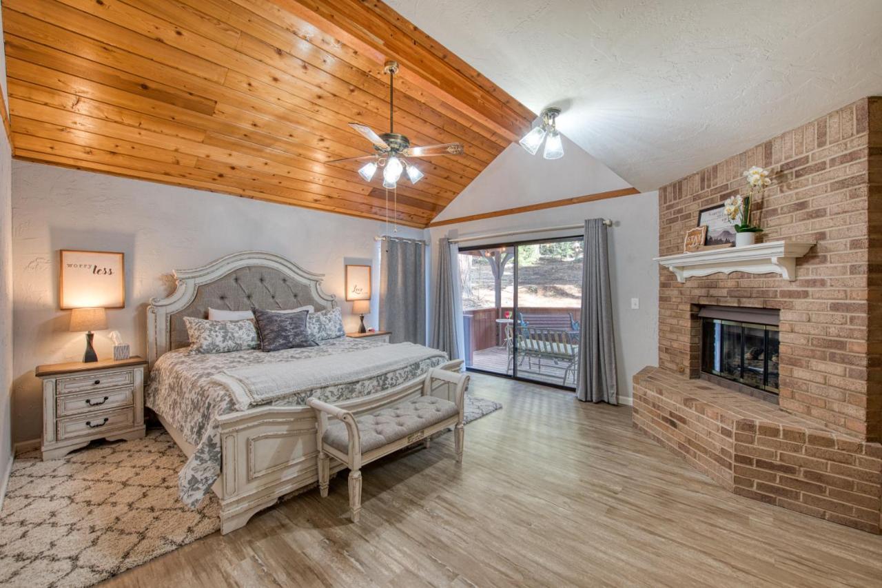 Apple Blossom Lodge Shaver Lake Bagian luar foto
